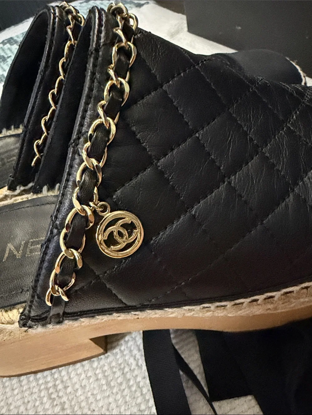 CHANEL dust mules offers